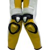 RTX Yellow Spartan Sports Biker One Piece Leather Suit